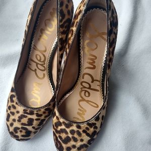 Sam Edelman Leopard Heel